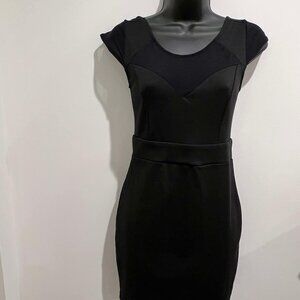 Black low back mini dress-Foreign Exchange, size Medium